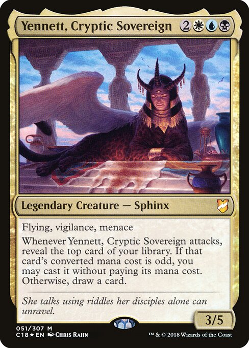 Yennett, Cryptic Sovereign (C18)