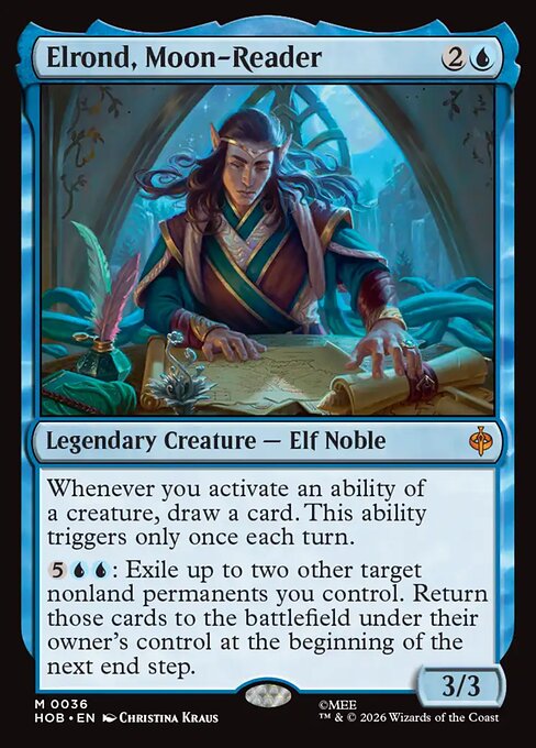 Elrond, Moon-Reader (HOB)