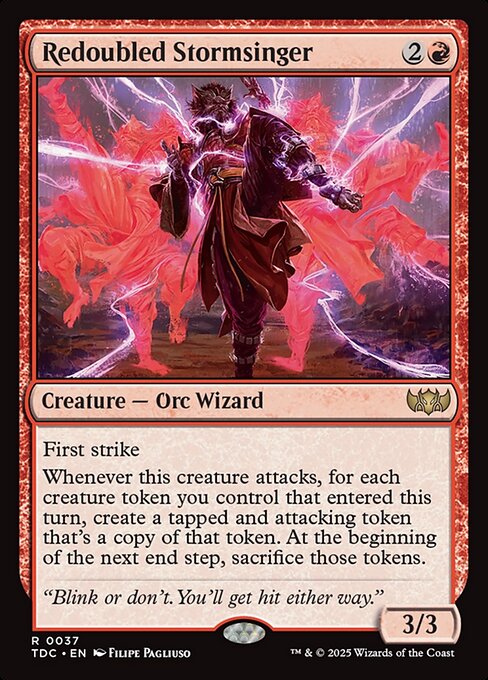 Redoubled Stormsinger (TDC)