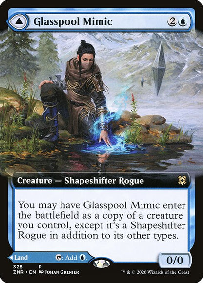 Glasspool Mimic // Glasspool Shore (ZNR)