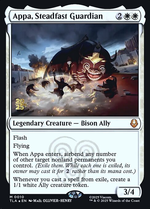 Appa, Steadfast Guardian (PTLA)