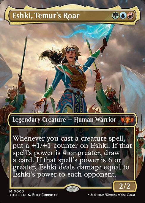 Eshki, Temur's Roar (TDC)