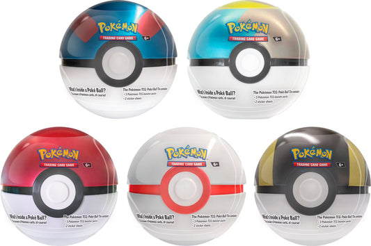 Poke: Pokeball 3 Pack Tins
