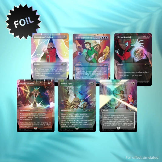 Secret Lair: Saturday Morning D&D Rainbow Foil