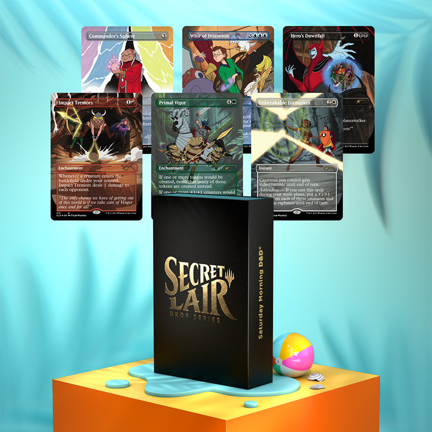 Secret Lair: Saturday Morning D&D non-foil