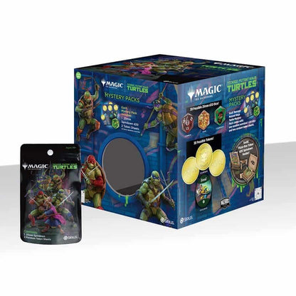 Sirius Dice: Accessories: TMNT Mystery Pack - D20 Spindown w/ Acrylic Tokens